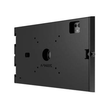 Compulocks iPad Air M2 & M3 11", Apex Secured Enclosure Wall Mount - Black h&ouml;lje - f&ouml;r surfplatta - glasf&auml;ste, utrymme - svart