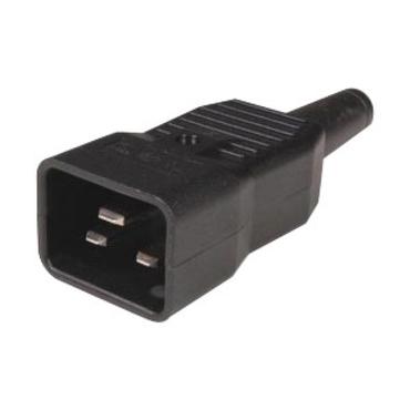 Techly I-CASE STRIP-18C20 strømforsyningsenhed (PDU) 8 AC stikkontakt(er) 1U Sort, Rød