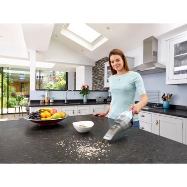 Black & Decker NVC215W-QW h&aring;ndholdt st&oslash;vsuger Bl&aring;, Gr&aring; Posel&oslash;s