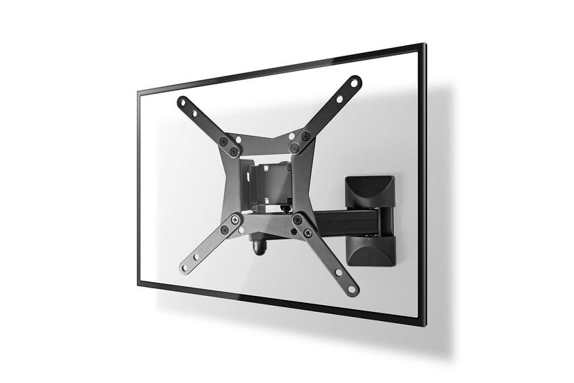 Nedis Wandhalterung Vollbeweglich - für Bildschirme von 10 bis 81,30cm (32") , Neigung 15°, 30kg Traglast (TVWM31BK)