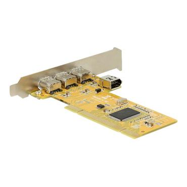 DeLock PCI Card > 3 x external + 1 x internal FireWire A