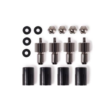 Alphacool Core Push Mounting 25 mm M3/M4/UNC 6-32 Set 4-Pack