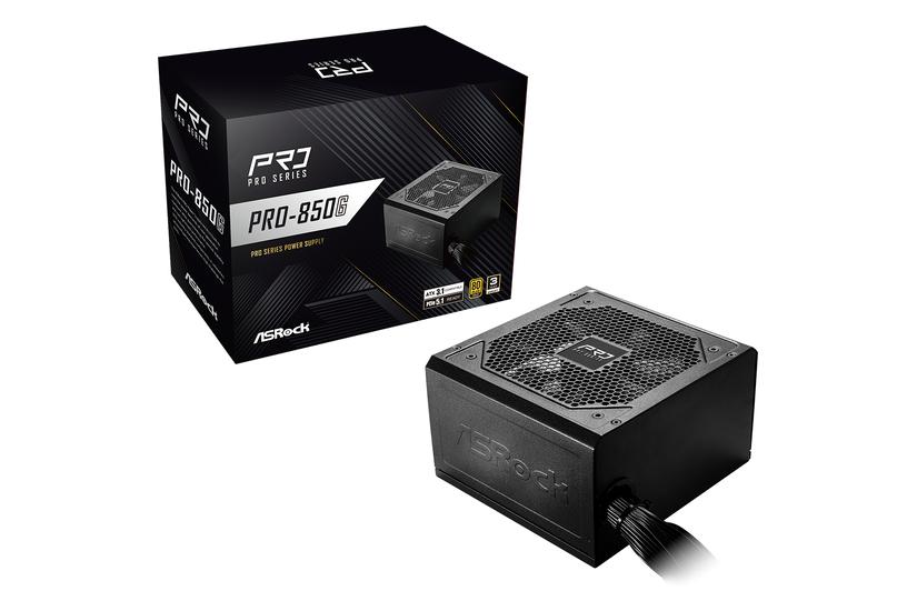 ASRock Strømforsyning - PC - 150 mm - 86 mm - 140 mm - Sort