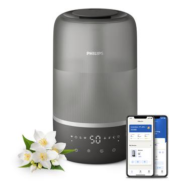 Philips Series 1000 HU1510 Luftfugter På bord Grå