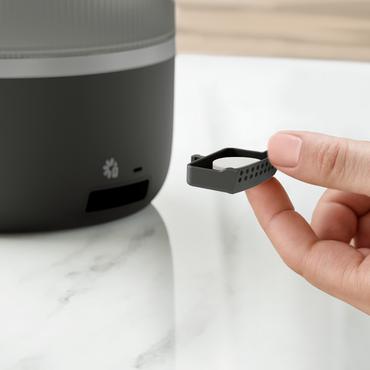 Philips Series 1000 HU1510 Luftfugter På bord Grå