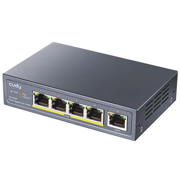Cudy GS1005P netværksswitch Gigabit Ethernet (10/100/1000) Strøm over Ethernet (PoE) Grå