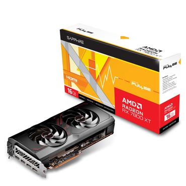 Sapphire Pulse Radeon RX 7800 XT Grafikkort - 16GB GDDR6