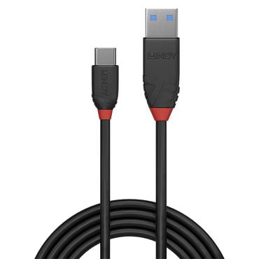 Lindy 36917 USB-kabel USB 3.2 Gen 1 (3.1 Gen 1) 1,5 m USB A USB C Sort