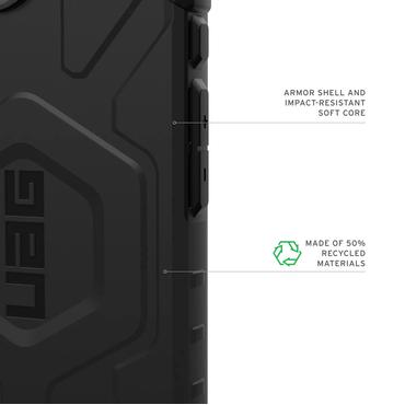 Urban Armor Gear 114499114040 mobiltelefon etui 15,5 cm (6.1") Cover Sort