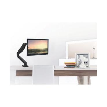 Maclean MC-860 skærmbeslag og -stativer 68,6 cm (27") Skrivebord Sort