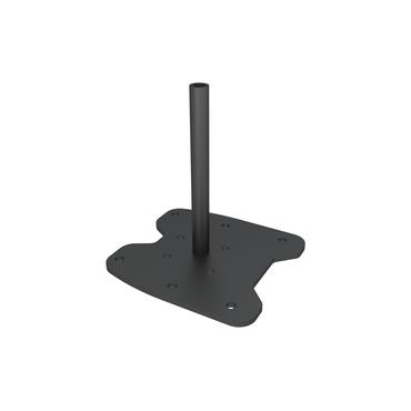 Multibrackets M Pro Series Bolt Down Floor Plate - monteringskomponent - svart