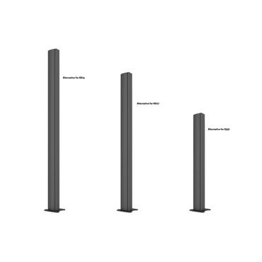 Multibrackets M Pro Series Bolt Down Floor Plate - monteringskomponent - svart