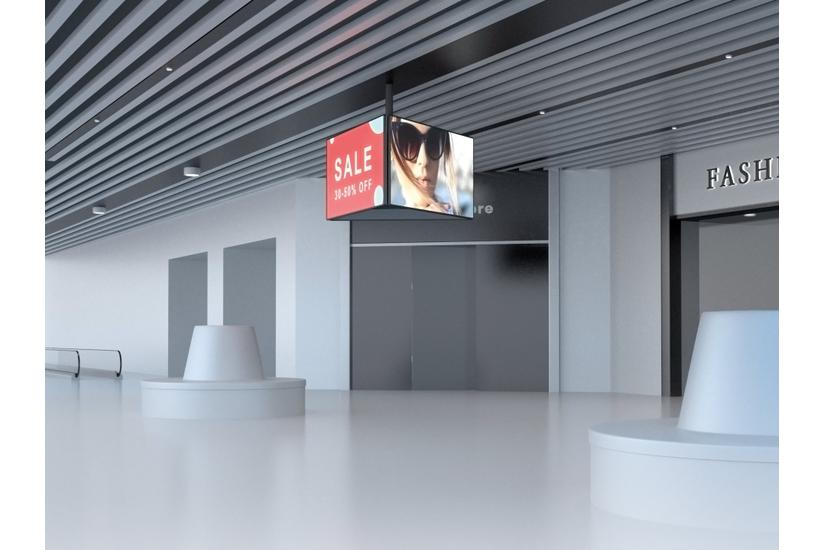 Multibrackets M Pro Series MBC1USD konsol - för platt panel - svart