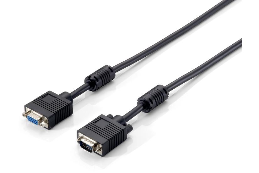 Equip 118800 VGA kabel 1 m VGA (D-Sub) Sort