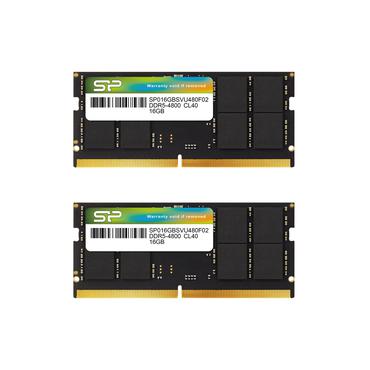 SILICON POWER - 32GB:2x16GB - DDR5 RAM - 4800MHz - SO DIMM 200-PIN - On-die ECC - CL40