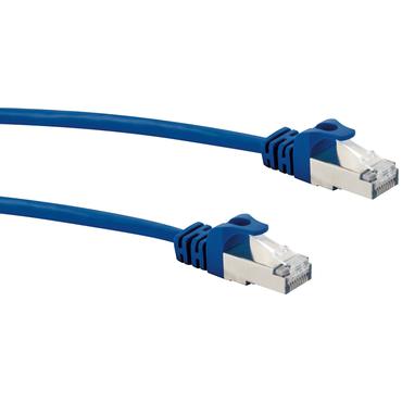 Schwaiger CKO8050 531 netværkskabel Blå 5 m Cat8 S/FTP (S-STP)