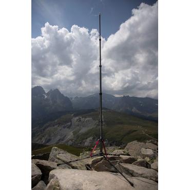 Manfrotto MS0490C kamerastativ Belysningssystem 3 ben Sort, R&oslash;d