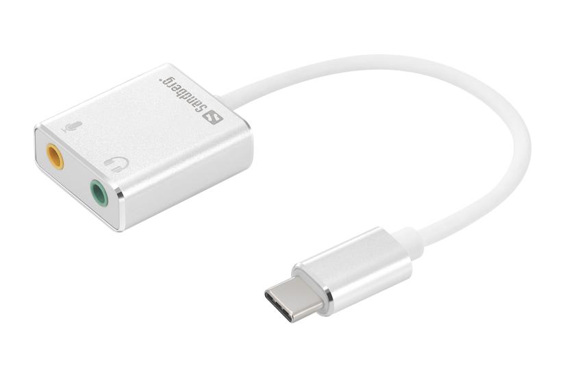 Sandberg USB-C to Sound Link lydkort