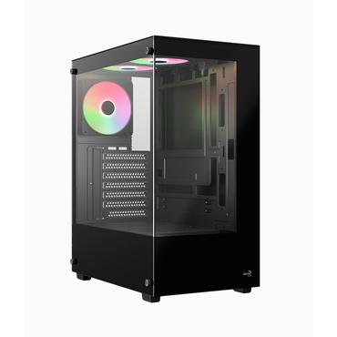 Aerocool Chassi - Midi Tower - ATX, micro ATX, Mini-ITX - 2,5, 3,5 tum - 17 cm - 34,5 cm