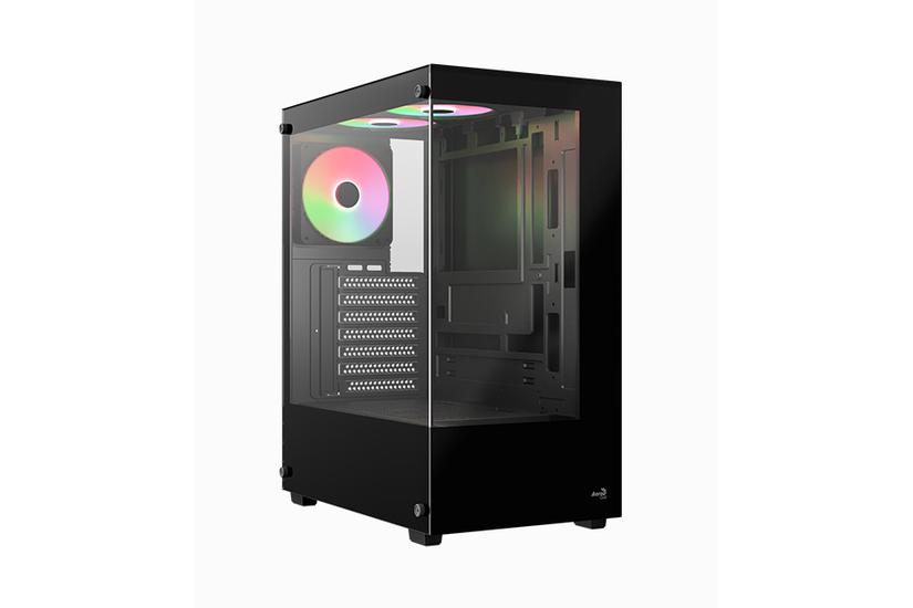 Aerocool Chassi - Midi Tower - ATX, micro ATX, Mini-ITX - 2,5, 3,5 tum - 17 cm - 34,5 cm