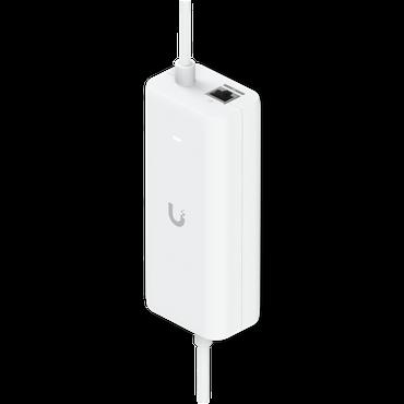 UBIQUITI POE INTEGRATED AC ADAPTER. AN AC ADAPTER WITH INTEGRATED POE, ENABLING THE UNIFI CLOUD GATEWAY DEVICE TO SUPPORT POE OUTPUT ON A SINGLE PORT