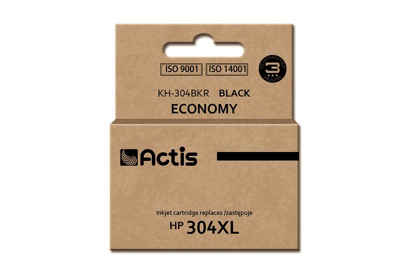 Actis KH-304BKR Bl&aelig;k (erstatning HP 304XL N9K08AE; premium; 20 ml; sort)