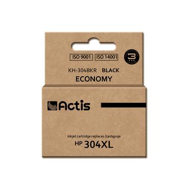 Actis KH-304BKR Bl&aelig;k (erstatning HP 304XL N9K08AE; premium; 20 ml; sort)