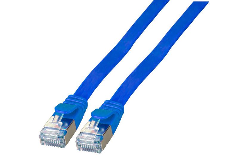 EFB Elektronik K5545BL.0,5 netværkskabel Blå 0,5 m Cat6a U/FTP (STP)