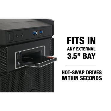 Icy Dock flexiDOCK MB521SP-B Black