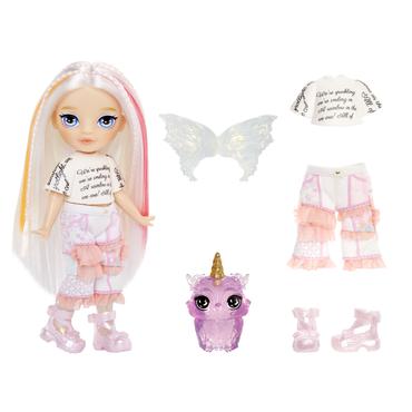 Rainbow High Littles Rainbow Fantasy Fairies Doll- Opal (Rainbow)
