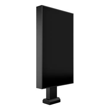 Multibrackets M Pro Series OH85 st&auml;ll - totem - f&ouml;r platt panel - utomhus - svart