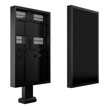 Multibrackets M Pro Series OH85 st&auml;ll - totem - f&ouml;r platt panel - utomhus - svart