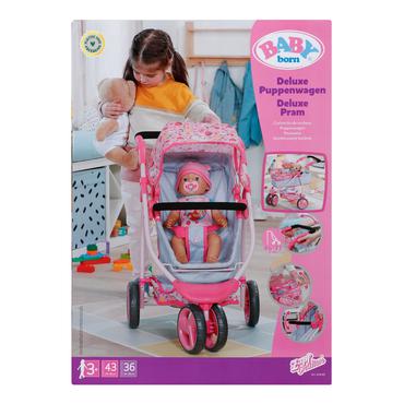 BABY born Deluxe Pram Dukkebarnevogn