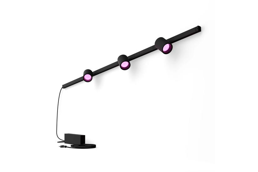 Philips Hue Perifo Loft Sæt - 3 Cylinder Spots - Sort