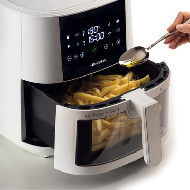 Ariete 4630/03 Enkelt 9 L 1500 W Varmluftsteger Hvid