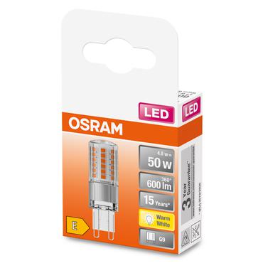 Osram STAR LED-lampe Varm hvid 2700 K 4,8 W G9 E