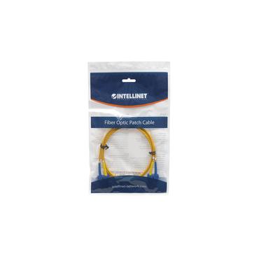 Intellinet 470605 InfiniBand og fiberoptisk kabel 1 m SC Gul