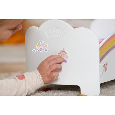 BABY born Rainbow Bed Dukke seng/vugge