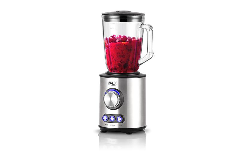 Adler AD 4078 blender Bordplade blender 1700 W Sort, Rustfrit stål, Transparent