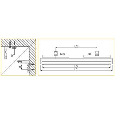 Projecta Compact Manual 151x151 Matte Wh