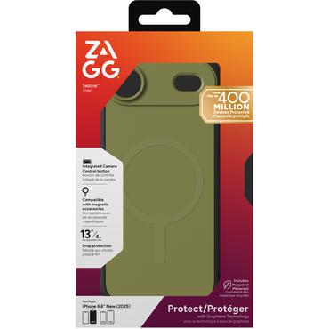 ZAGG Sedona Snap mobiltelefon etui 16,5 cm (6.5") Cover Gr&oslash;n