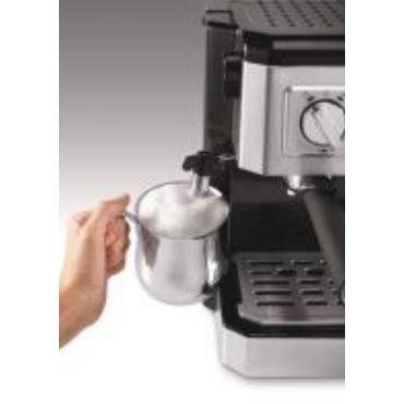 De'Longhi BCO 411.B - kaffemaskine med dryp kaffemaskine och cappuccinatore - 15 bar - silver/sort