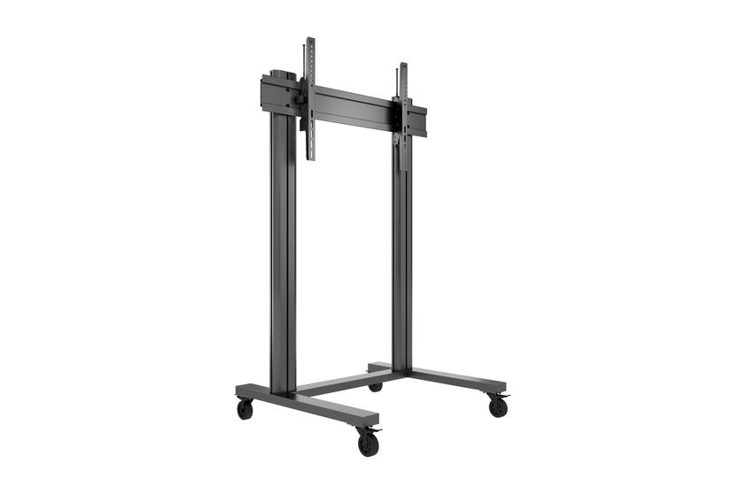 Multibrackets M Public Display Stand 180 Dual Pillar Wheelbase st&auml;ll - f&ouml;r platt panel - svart