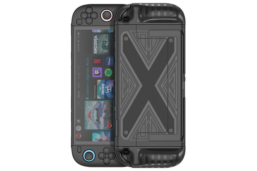 Dux Ducis 6971824155556 transportabel spillekonsol etui Cover Nintendo Polykarbonat (PC), Termoplastisk polyurethan (TPU) Sort