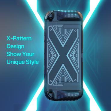 Dux Ducis 6971824155556 transportabel spillekonsol etui Cover Nintendo Polykarbonat (PC), Termoplastisk polyurethan (TPU) Sort