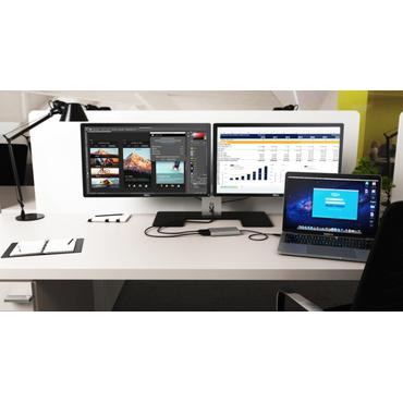 i-Tec Dual Display Port Video Adapter Extern videoadapter - Thunderbolt 3