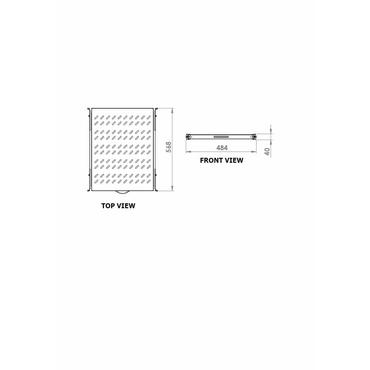 Equip EZVS-19-1-80-G tilbehør til rack Glidehylde
