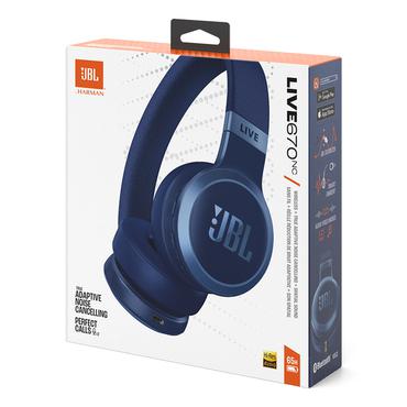 JBL Live 670NC Headset Trådløs Opkald/musik Bluetooth Blå