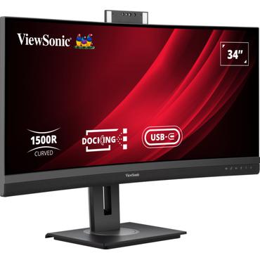 LED monitor VG3457CV 34 inch curved 2K - 21:9 350 nits -  resp 5ms - incl 2x5W speakers + webcam 5Mp - USB-C