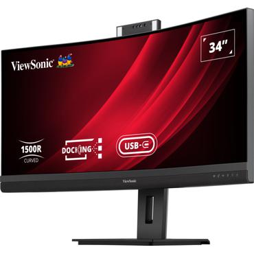 LED monitor VG3457CV 34 inch curved 2K - 21:9 350 nits -  resp 5ms - incl 2x5W speakers + webcam 5Mp - USB-C
